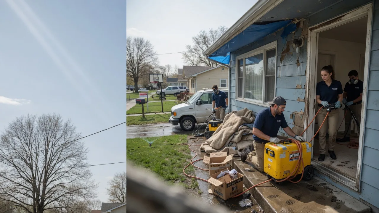 Basement Flood Cleanup in Scurry, TX near me